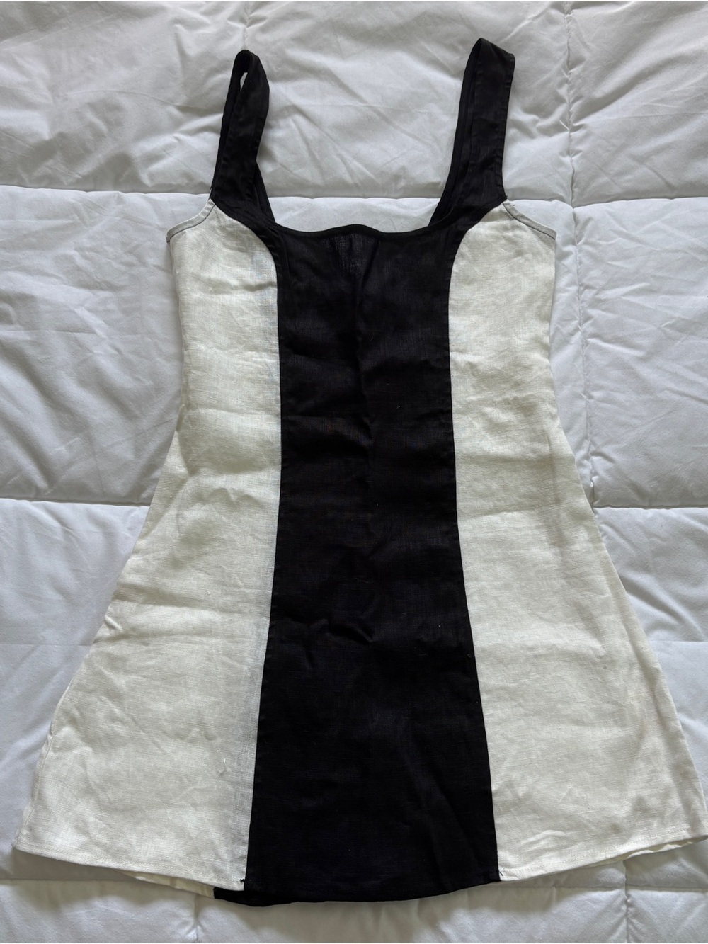 Linen Verge Girl Mini Dress